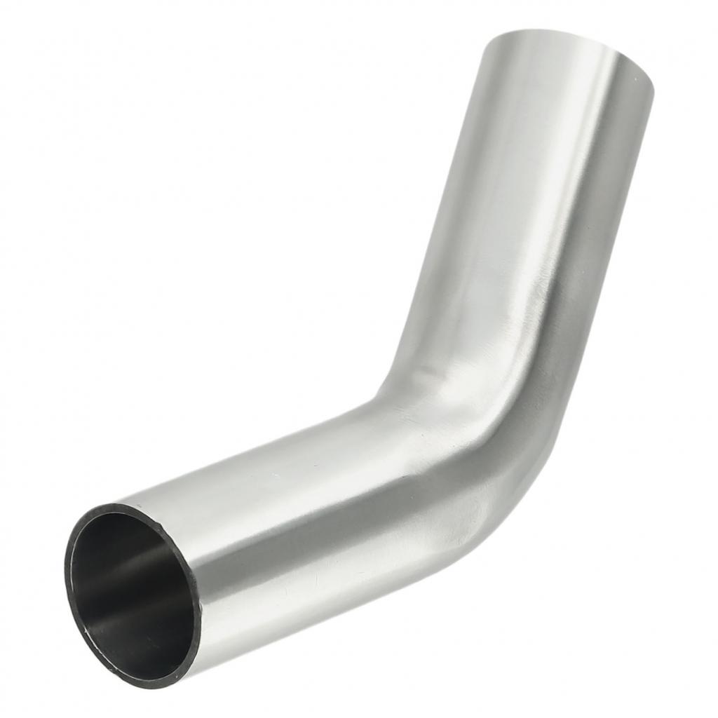 Silver Stainless Steel Elbow with 45 Degree Bending for Automotive Use