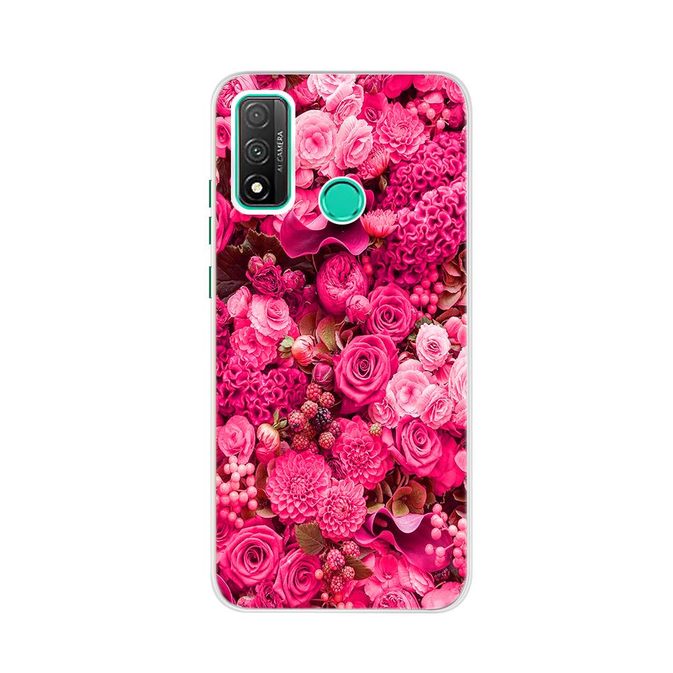 Phone Case For Huawei P smart 2020 Case TPU Silicon Soft Painted Coque Huawei Psmart 2020 POT-LX1A 6.21" Cover Bumper Cases capa