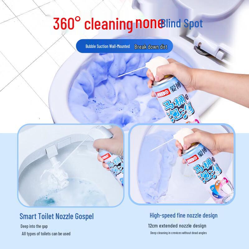 AIBO Toilet Cleaner Foam Mousse