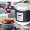 Multifuntional 12V/24V Electric Rice Cooker Fast Heating Food Warmers Easy Cleaning Suitable for Car and Home Use