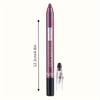Waterproof Eyeshadow Pen, Lasting, Strong Pigment Eyeshadow Pen Can Draw Eyeshadow and Eyeliner, Multi-purpose Eyeshadow Pen with Pencil Sharpener
