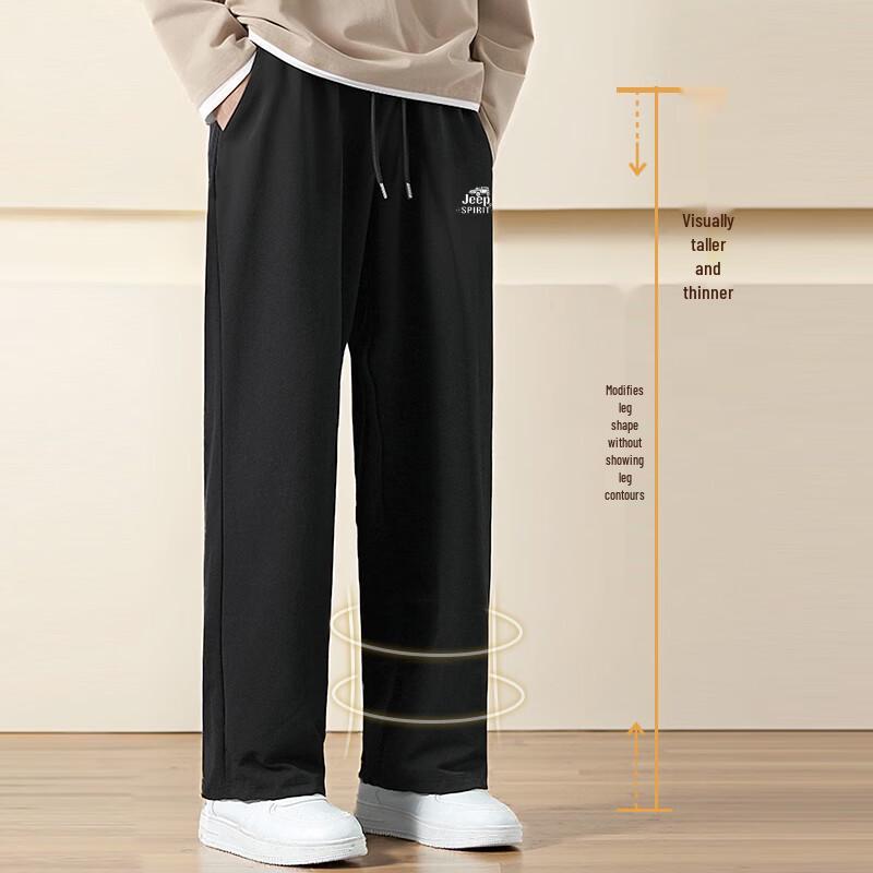 JEEP SPIRIT Men's Casual Straight-Leg Sweatpants