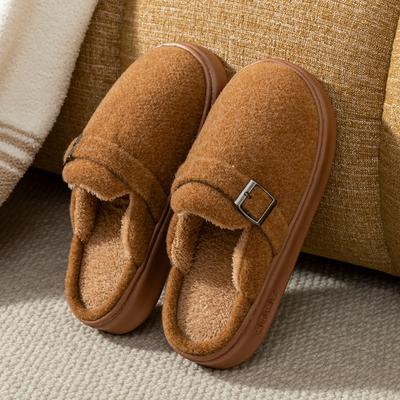 Damen Mode Hausschuhe Winter Indoor Wärme Weiche Dicke Sohle Atmungsaktiv Exquisit Schlafzimmer Outdoor Anti-Rutsch Paar Hausschuhe