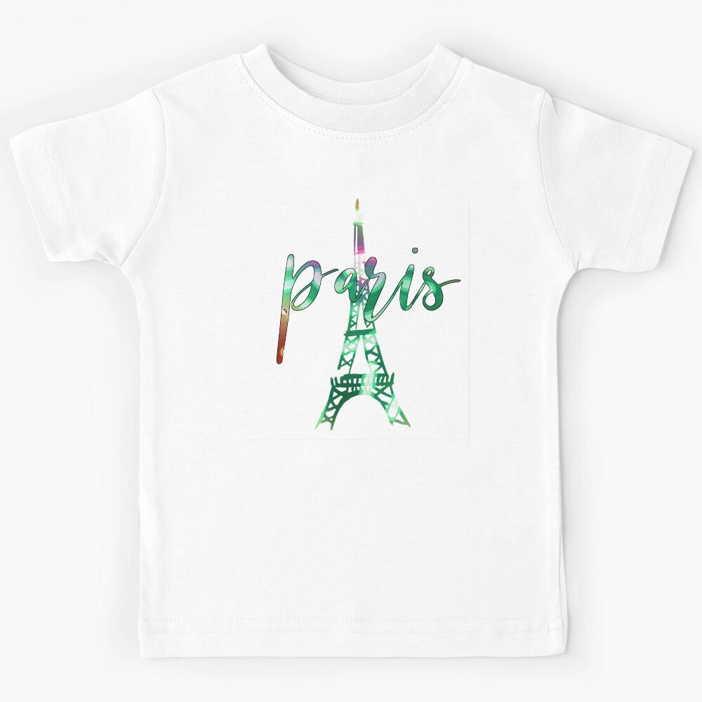 Paris Eiffel Tower Kids T-Shirt 100
