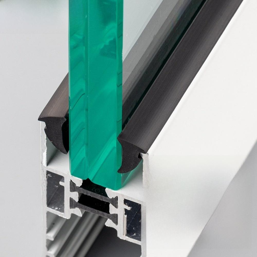 10metrů/sada Těsnicí lišta typu drážky pro dveře a okna Vyplňte drážku na karty