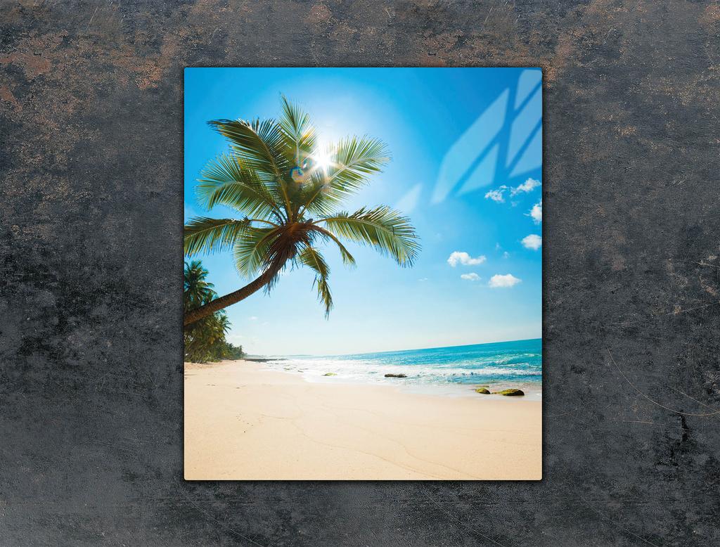 GLAZEN SNIJPLANK 45x52 STRAND