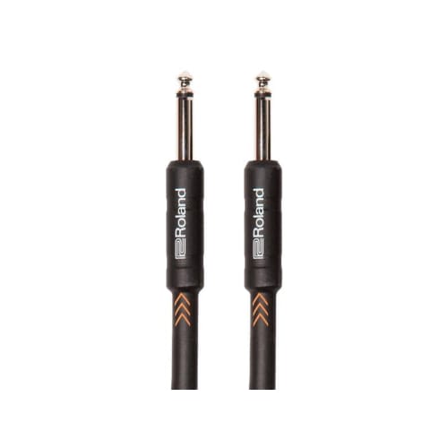 Roland RIC-B10 3m TS Phone to TS Phone Cable, Shielded, High-Density Spiral Construction, High-Purity Oxygen-Free Copper Wire