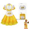 Moe Cos Store Toy Set Yellow Chica Cosplay Dress Costume FNaF Outfits 5 Nights Women Let's Eat /at Freddy's Doujin Roleplay Hall