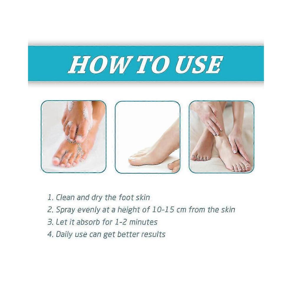 3pcs Foot And Spary, And Powerful Foot Care