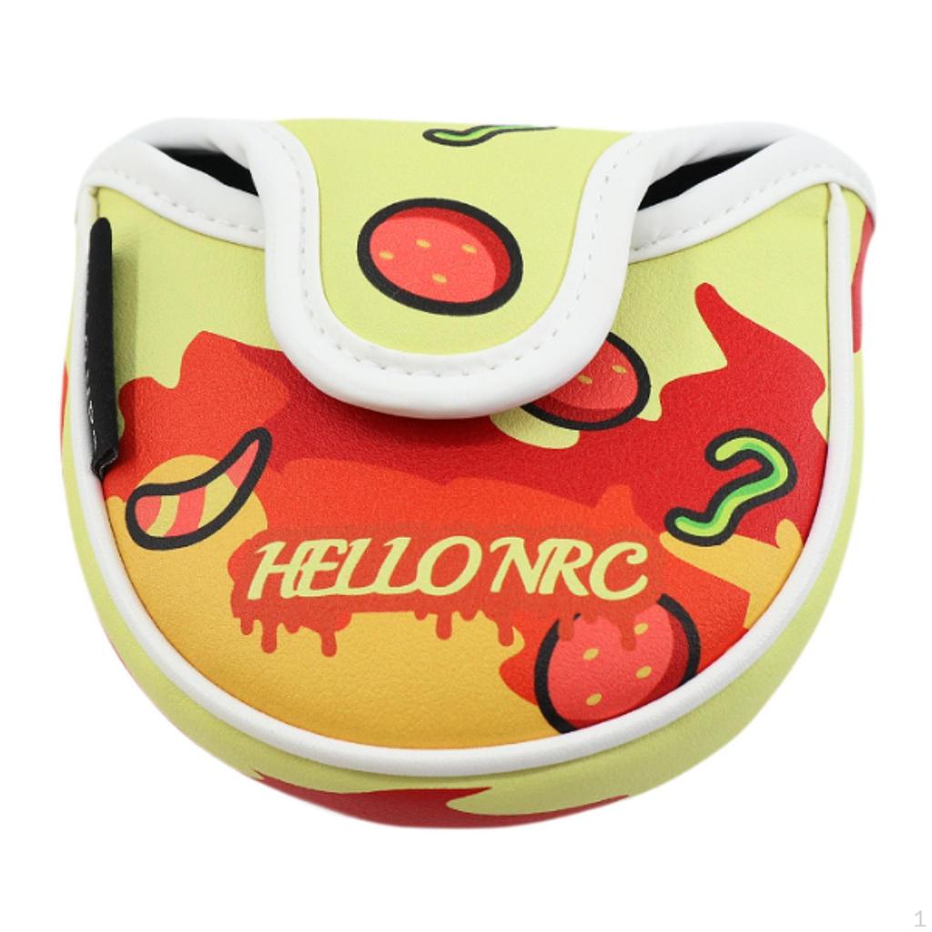 Golf Club Cover, PU Leather Putter Protector for Outdoor Activities