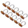 10 Pcs Clearance Side Marker Light Oval Marker Indicators Tail Lamp for Truck Trailer