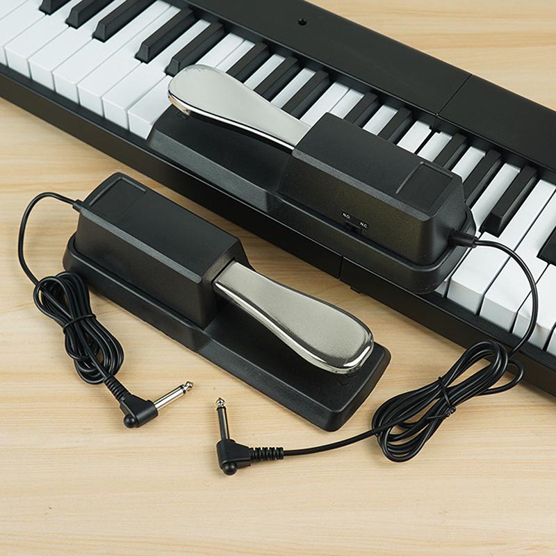 Sustain Pedal Universal Sustain Damper Pedal Portable Electronic Keyboard Sustain Pedal For Digital Piano Instrument Accessory