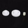 Robot Vacuum Repair White Drive Box Parts Robot Parts Replacement Gear Set Plastic Construction Seamless Operation