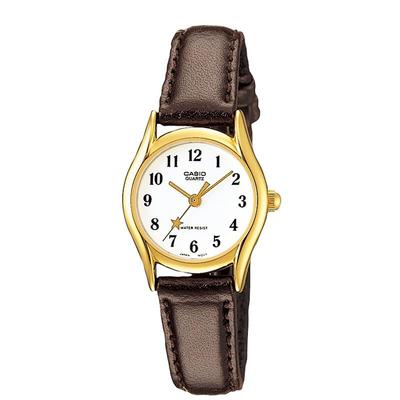 Sammlungsuhr, Damen, Braun, LTP-1094Q-7B4RJH, Authentisches Japanisches Produkt