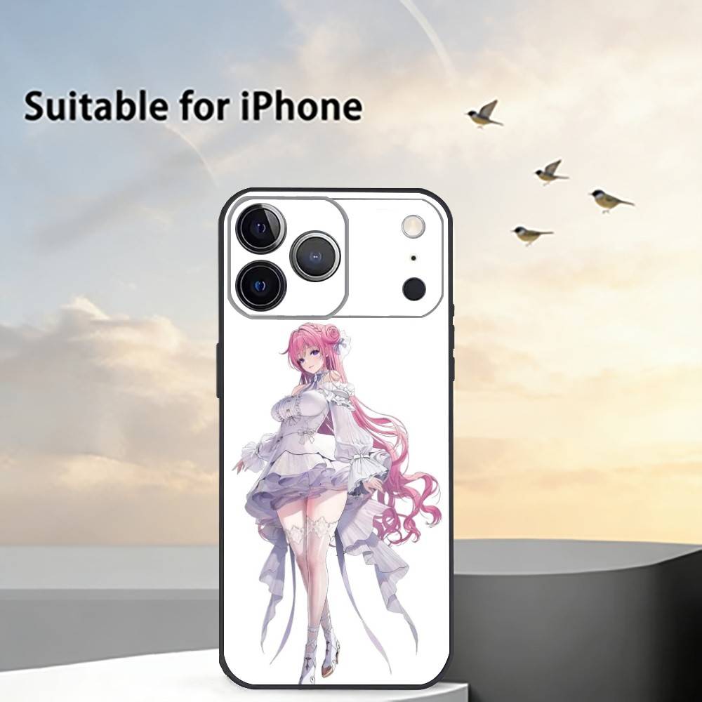 

Goddess of Victory Dorothy Doro Phone Case For iPhone 17,16,15,14,13,12,11 Plus,Pro Max,XS,Soft Silicone Black Cover iPhone12