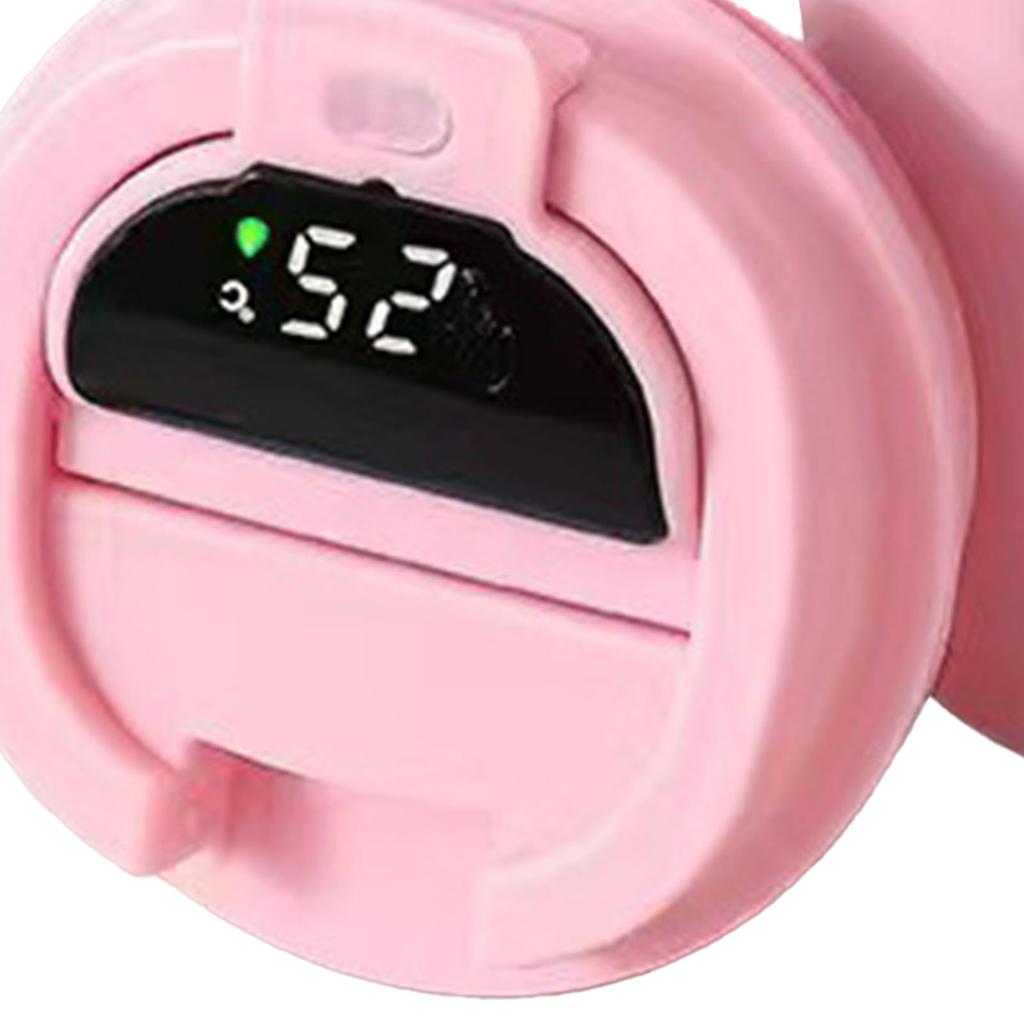 Smart Temperature Display Coffee Cup Portable 304 Stainless Steel Insulation Cup Simple Style Pure