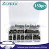 Hot-dip Galvanized Spring Washers Set (180 Pcs) M6-M24