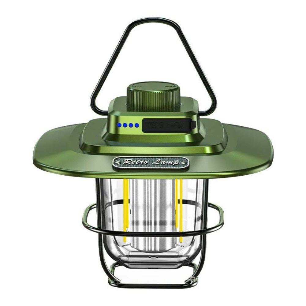 Dimmable Tent Lamp Hanging Emergency Survival Lights Retro Camping Lantern  Hiking