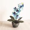 1 Pc Artificial Flower Bonsai Simulated Plants Butterfly Orchid Flower With Pot Office Home Desktop Decoration