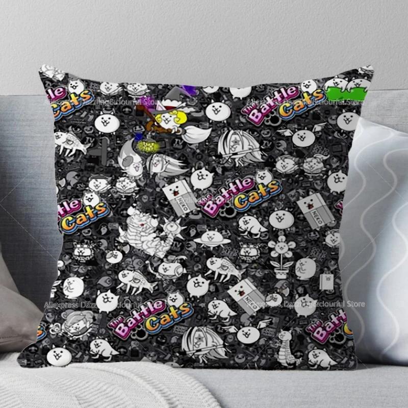 The Battle Cats Bed Pillow Cushion Cover for Infant Personalized Crib Protector Pillow Cover Room Decor Baby Gift No Insert
