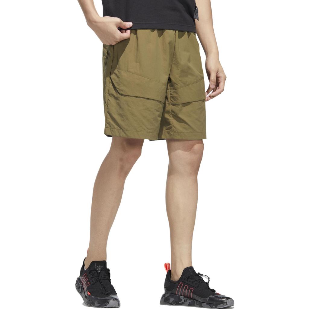 New Adidas Casual Shorts Men's Olive Green HM8036