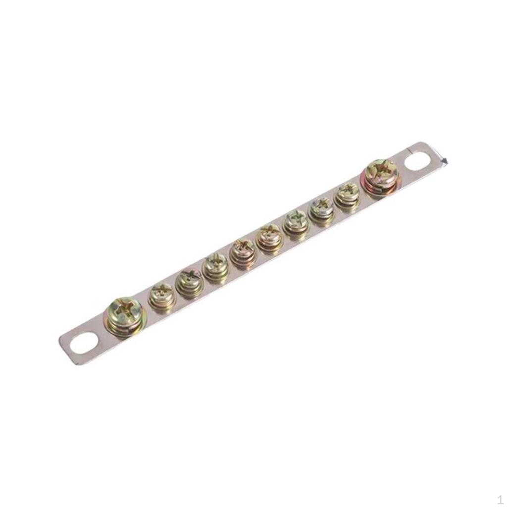 Copper Ground Bus Bar, Bridge Type Terminal Block, 3/5/7/10 Position, Quick Wiring Neutral Bar