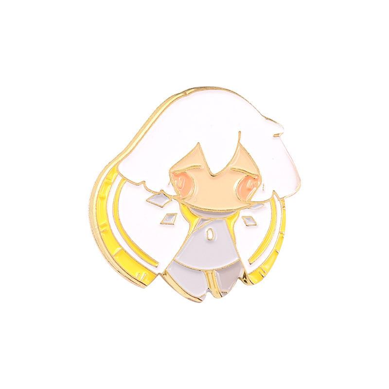 

Stylish Sky Game Encounter Brooch Cute Doll Badge For Warm Sweater Accessories XZ4995