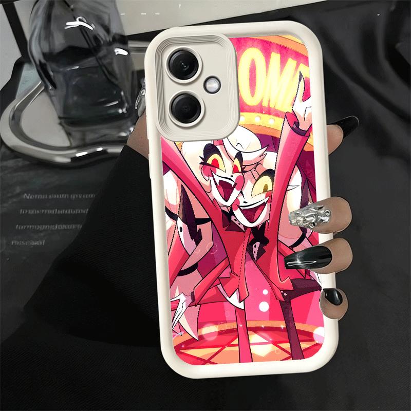 Hazbin Hotel Anime Soft Phone Case for Xiaomi Poco X7 X6 X5 Pro X4 Gt X3 F7 Ultra M8 M7 Redmi 15C 15 14C 13 13C 12 12C 10 10C