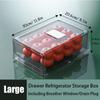 Refrigerator Organizer, Pantry Organization and Storage Bins,Plastic Stackable Storage Bins with Drawers, for Fridge Kitchen