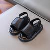 Boys' open-toe sandals, new summer model, soft-soled, Korean-style, lightweight beach shoes for toddlers and young boys
