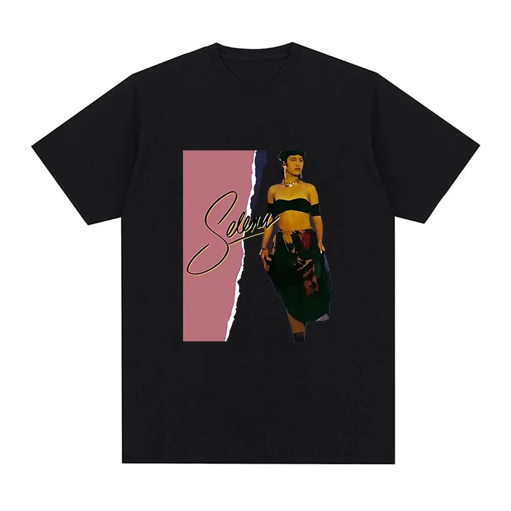 2025 Karol G Same Style T Shirt MI EX TENIA RAZON Selena Quintanilla Tshirt Summer UnisexWomen Cotton Short Sleeve Tshirts Stree