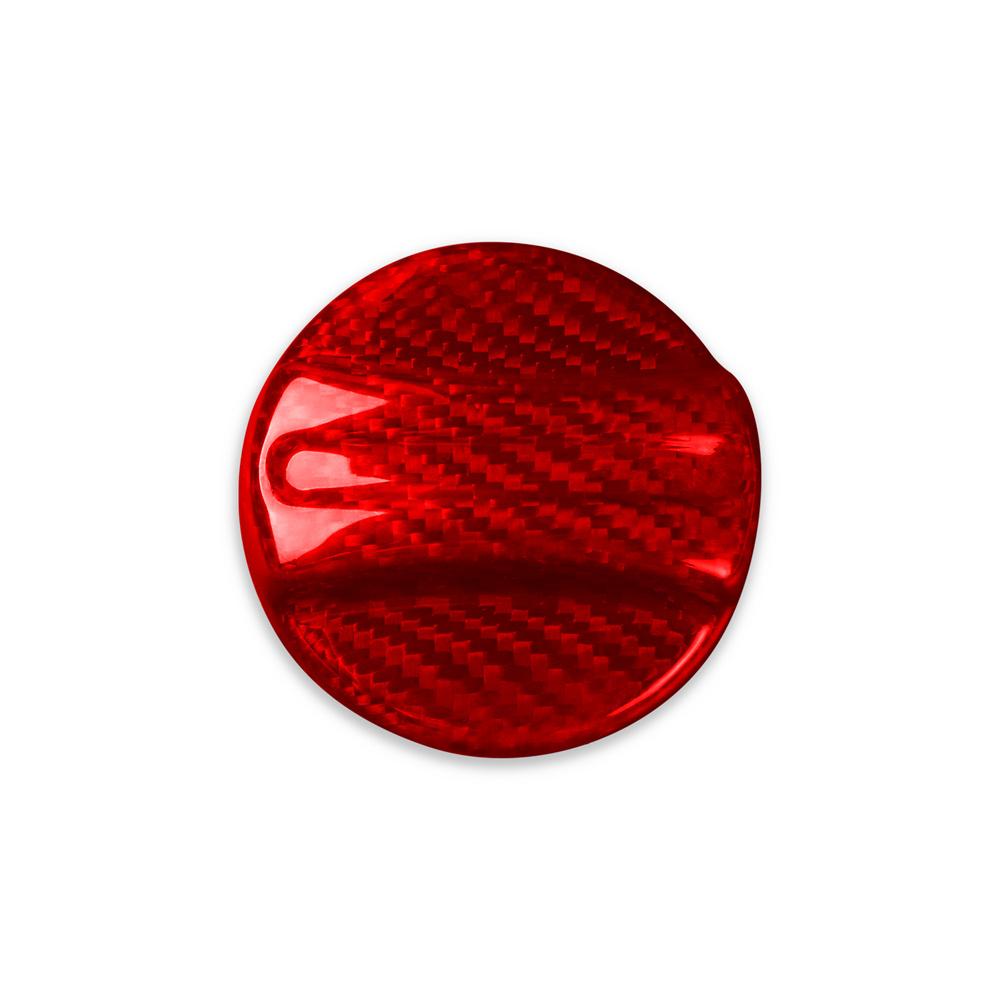 

New Carbon Fiber Red Gas Fuel Tank Cap Cover For BMW E39 E46 E91 F10 F90 G30 E60