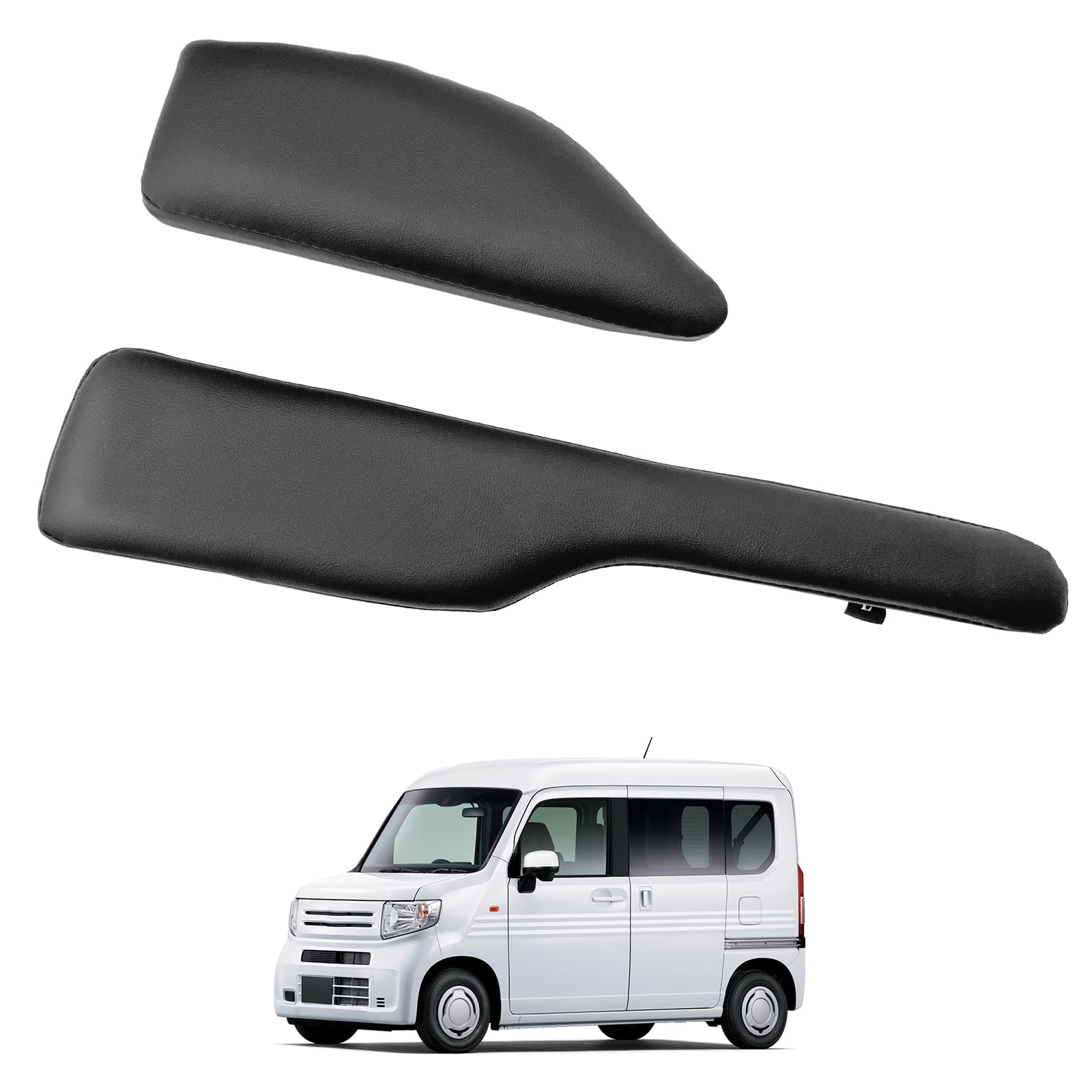

TELLIKA Series Door Side Armrests for Driver and Reduce Easy to Convenient Custom Interior Black N-VAN JJ1/JJ2 Armrests, Passenger, Fatigue, Install,