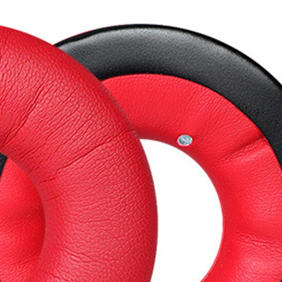 1 para nakładek na słuchawki antypoślizgowe dobra izolacja szumów oddychające słuchawki nauszniki z gąbki ze sztucznej skóry dla Sennheiser HD25-1II HD25 HD25SP 25SP-II