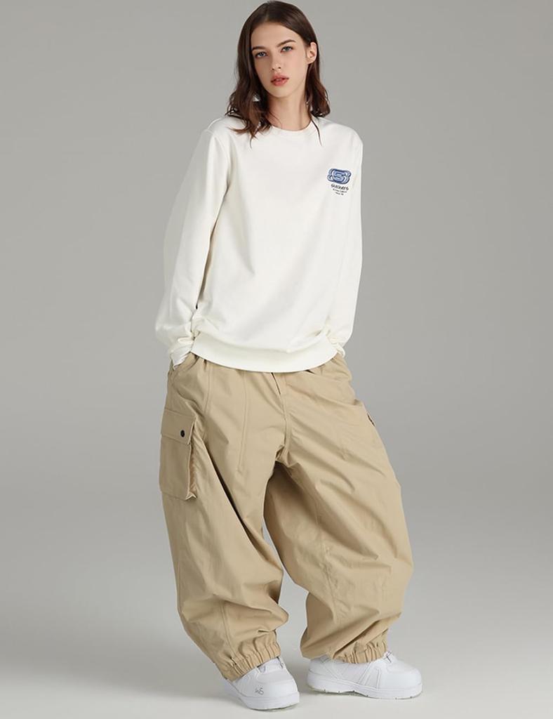 HOTIAN Snowboardové lyžařské kalhoty pro muže a 4 velikosti Voda a xypK2201 Kalhoty, Unisex, Ženy, (XS-L), 10 000 mm odolnost, vodoodpudivý,