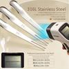 LFGB Certified Pure 316L Stainless Steel Spork 99.9% Anti-bacterial Spoon and Fork 2 in 1 Fashionable Design Party Tableware
