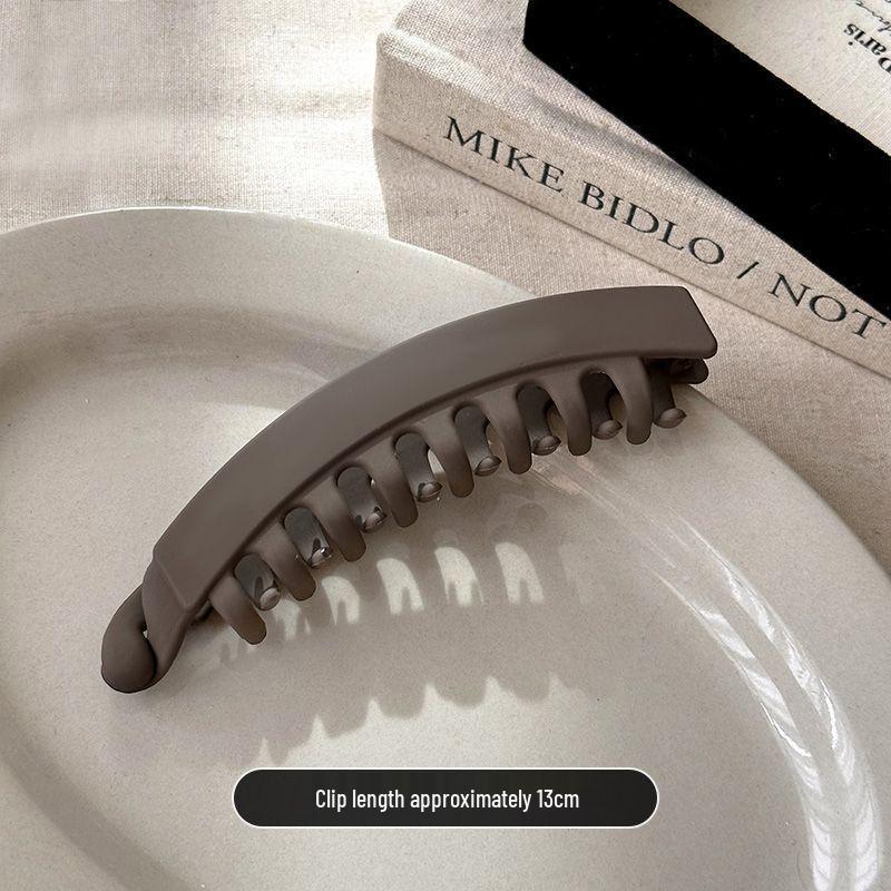 Large Thick Hair Banana Clip for Women - 2025 High Ponytail Vertical Claw Clip