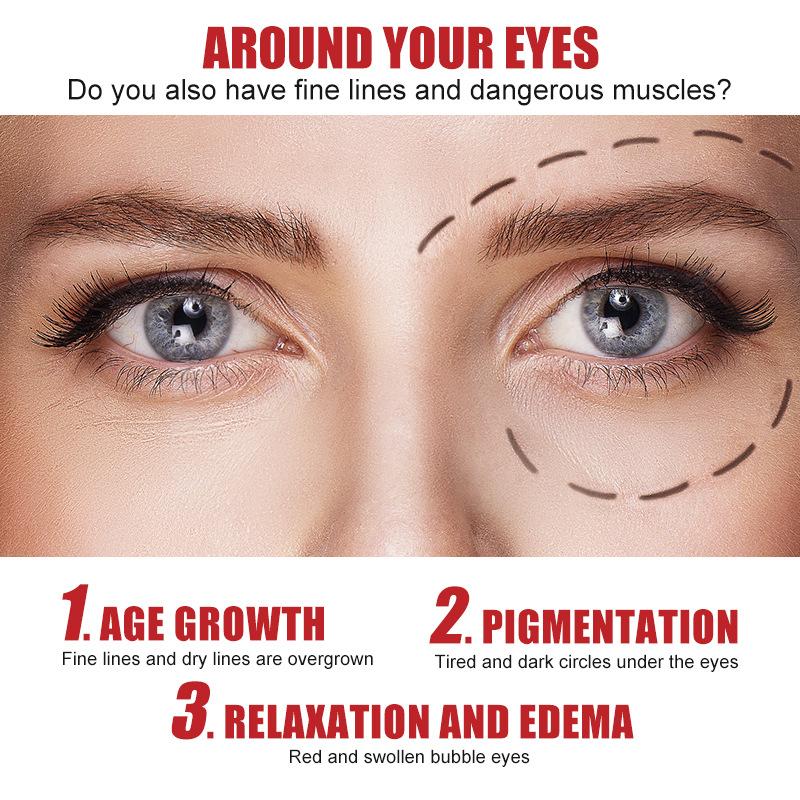 Pressed Eye Cream 50ml Mooth Delicate Radiant and Translucent Rapid Absorption of Skin Retinol Anti Aging Serum