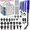 925ks Sada klipů na upevňovací prvky do auta Push Retainer Clips Rivet Clips na karoserii a blatník auta Kolík Rivet Bumper Panel dveřního obložení Oprava