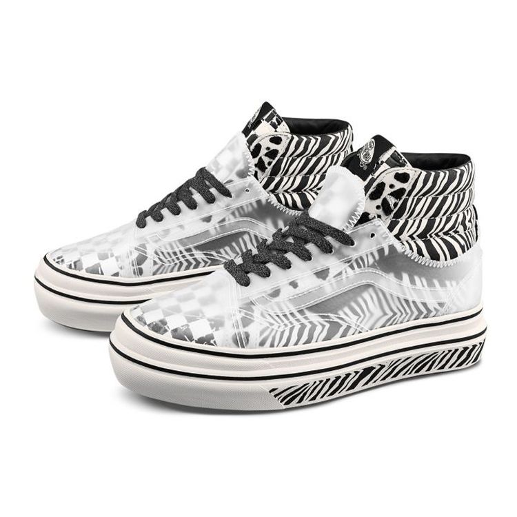 Vans Sk8 Super Comfycush Skool High-Top Skate Shoes Unisex Sneakers Black VN0A4UVM26H