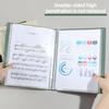 KOBEST 20/30/40/60 Pages A4 Side Transparent Thickening Folder High Quality Multi-layer File Cover Office School Supplies