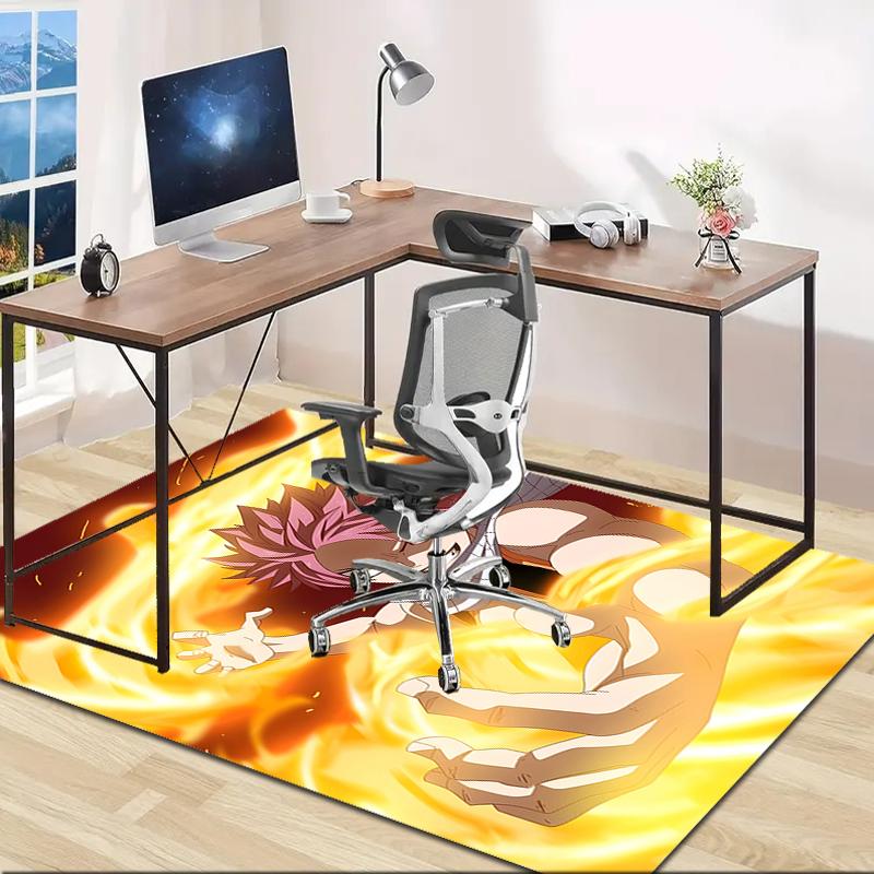 1pc Fairy Tail2 Design Area Rug - Non-Slip, Soft & Cozy Floor Mat for Living Room, Bedroom, Office - Indoor/Outdoor Decorative Carpet