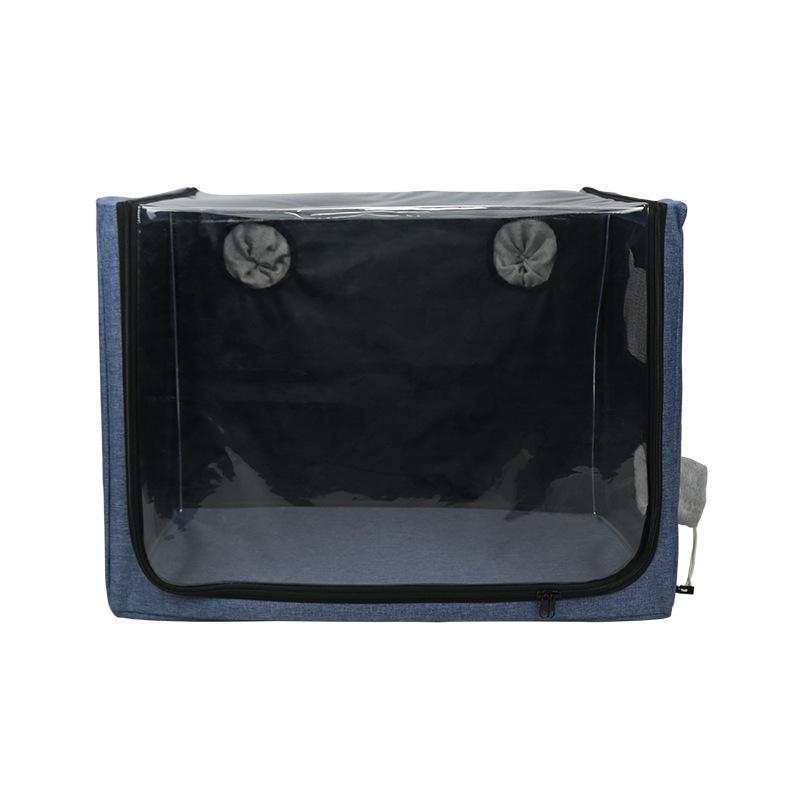 Foldable Pet Bath & Drying Atomizer Box for Cats and Dogs