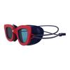 Speedo Junior Sunny G Seasiders Swimming Goggles Stylist Design Kids Holiday One Size Leak-Proof Red/Cobalt,