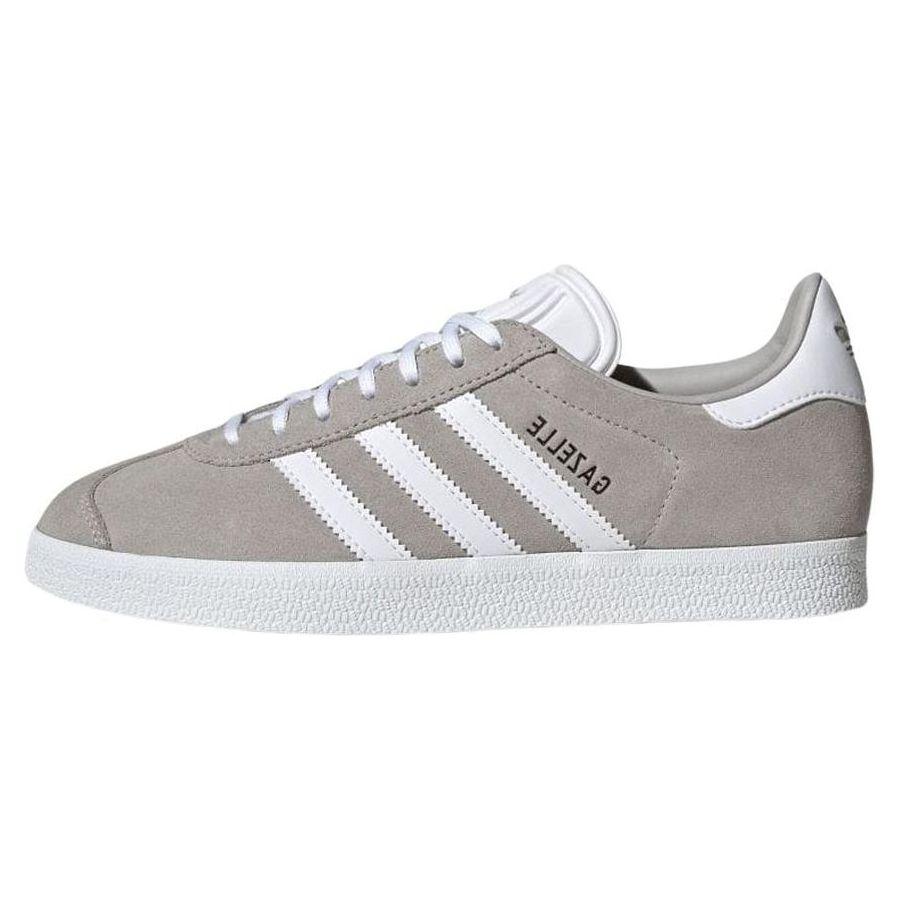 adidas Gazelle Grey White Women Sneakers Grey-Two Cloud-White Core-Black IF0917 38
