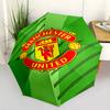 Manchester Crest Portable Automatic Umbrella with 8-Rib Foldable Design Perfect for Outdoor Adventures Fashion Lovers Perfect Gift for Friends & Famil