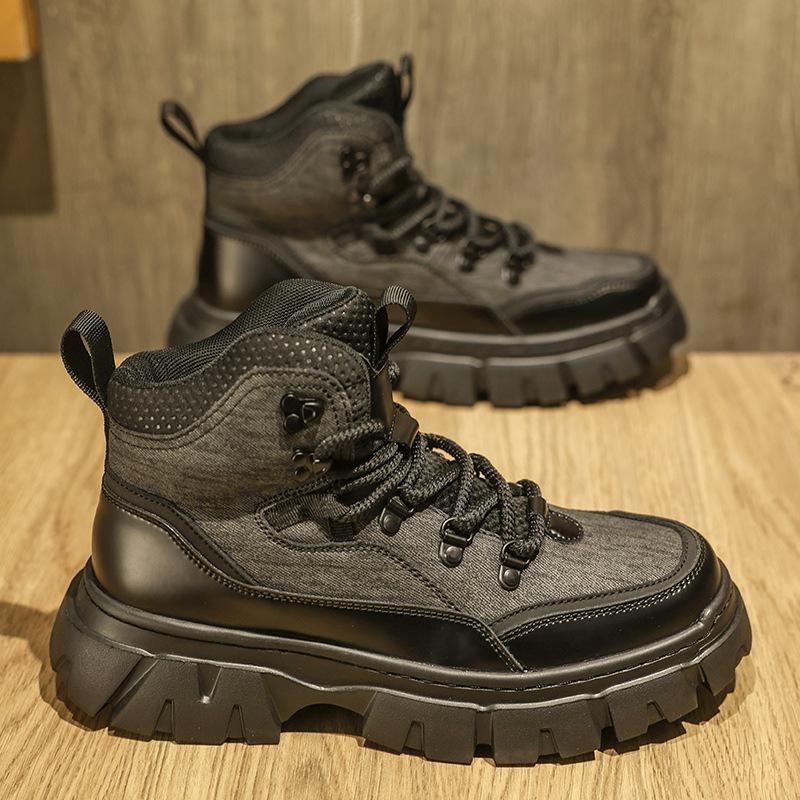 2024 Foreign Trade 2025 Hot-selling Classic Big Yellow Boots Large Size Men's Outdoor Casual Tooling Martin Boots