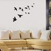 Group Of Birds Wall Sticker Black Carved Pvc Living Room Sofa Tv Background Decoration Mural Decals Art Stickers Home Wallpaper