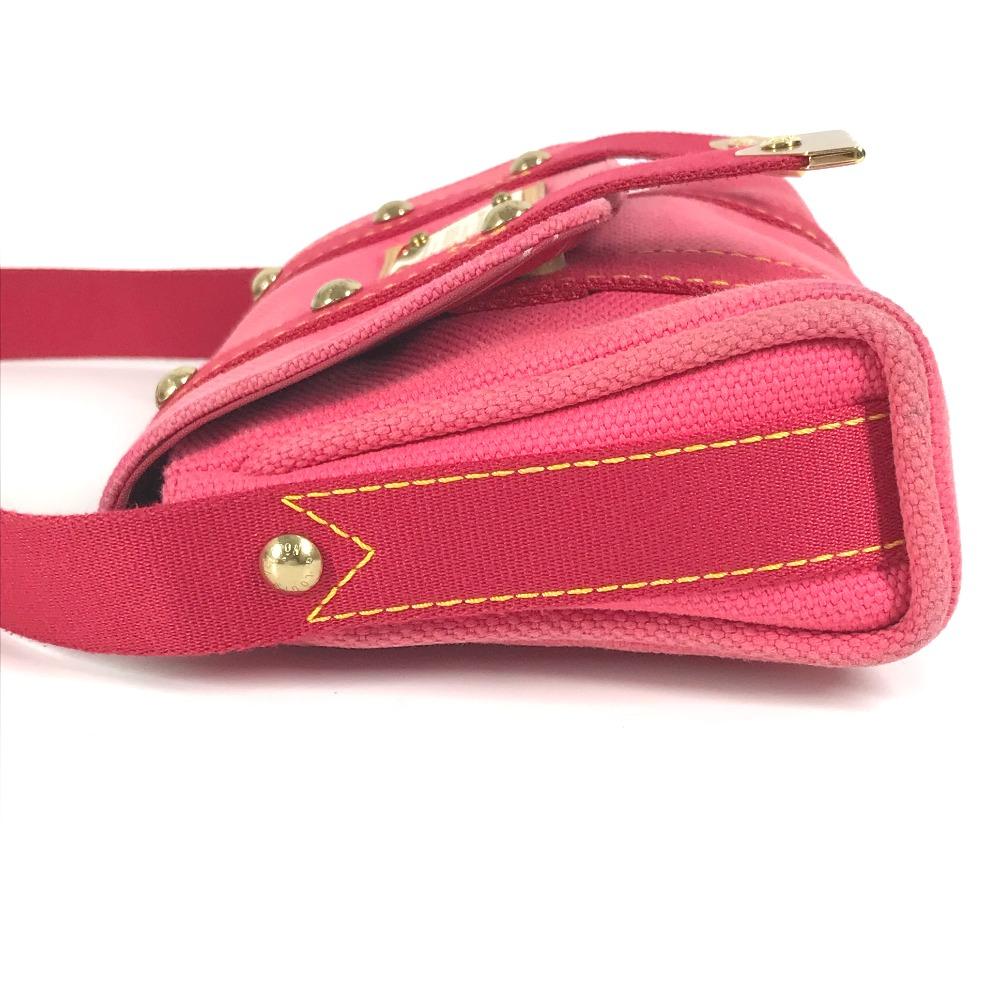 Louis Vuitton M40071 Antigua Sac mule Handbag Shoulder Bag Canvas pink