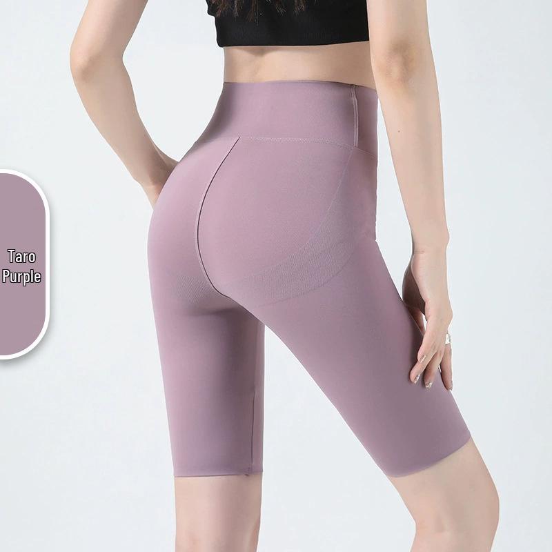 Lulu High Waist Tummy Control Yoga Shorts with Pockets